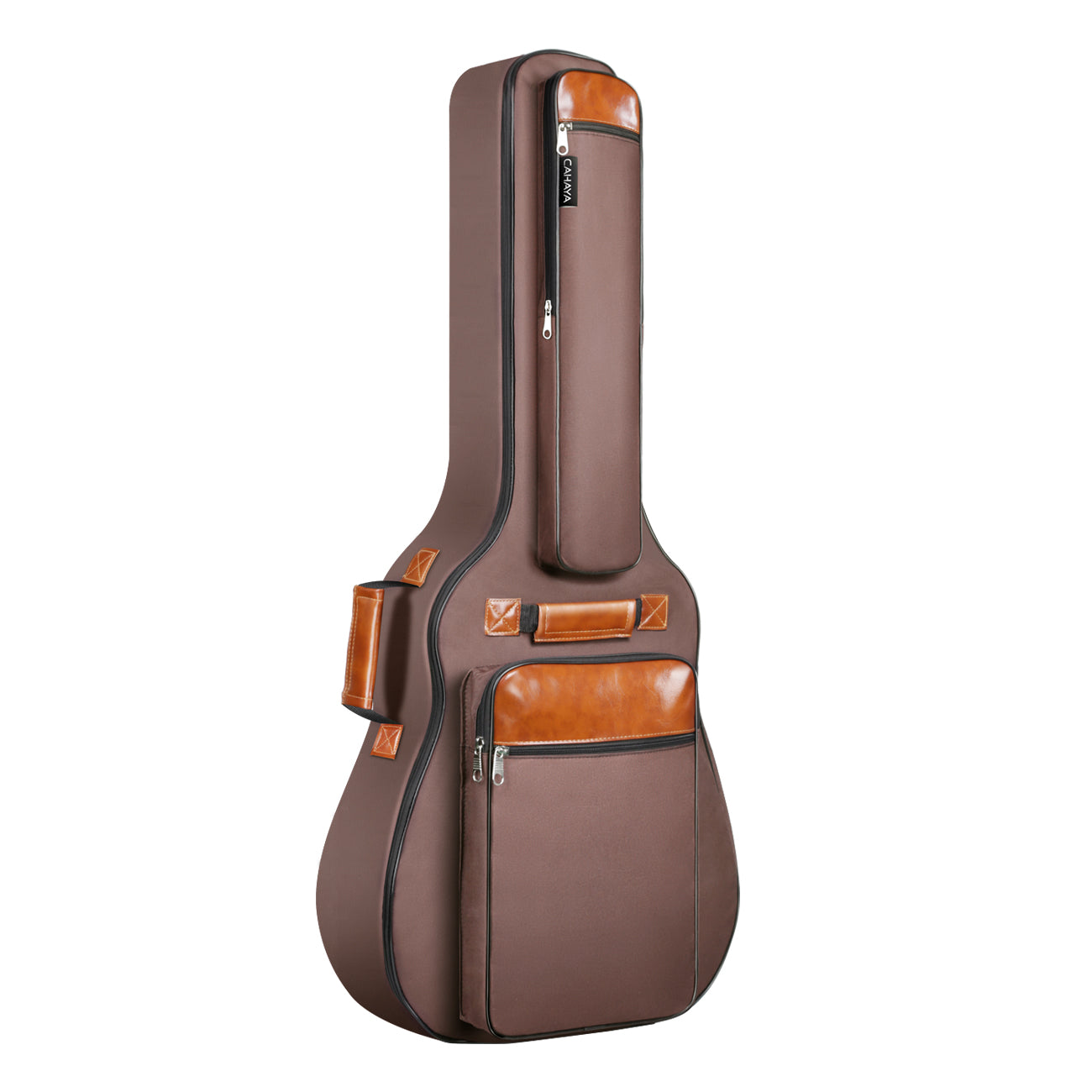 Acoustic Guitar Bag 0.5 Inches Thick Brown CY0150