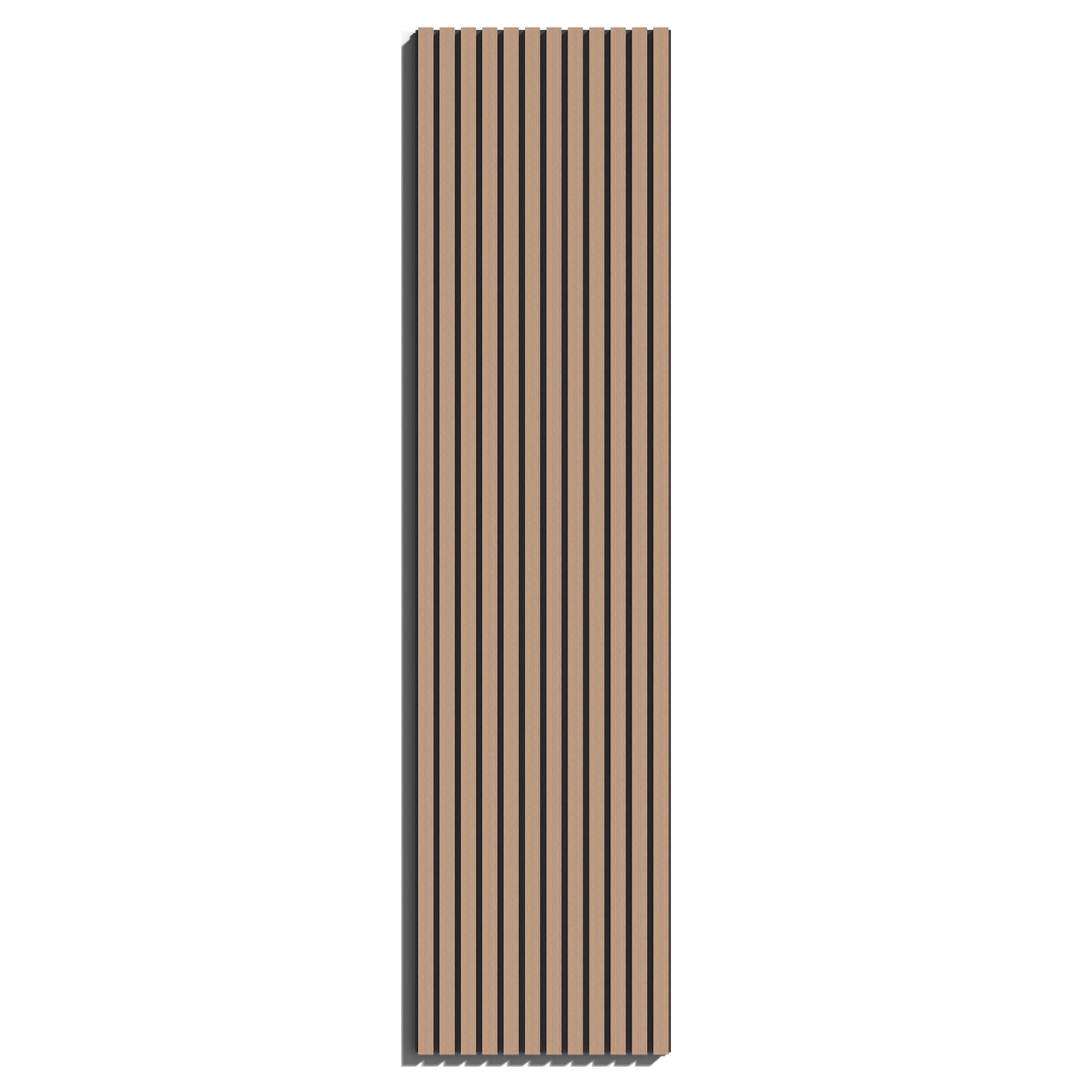 Acoustic Wood Wall Veneer Panel walnut color