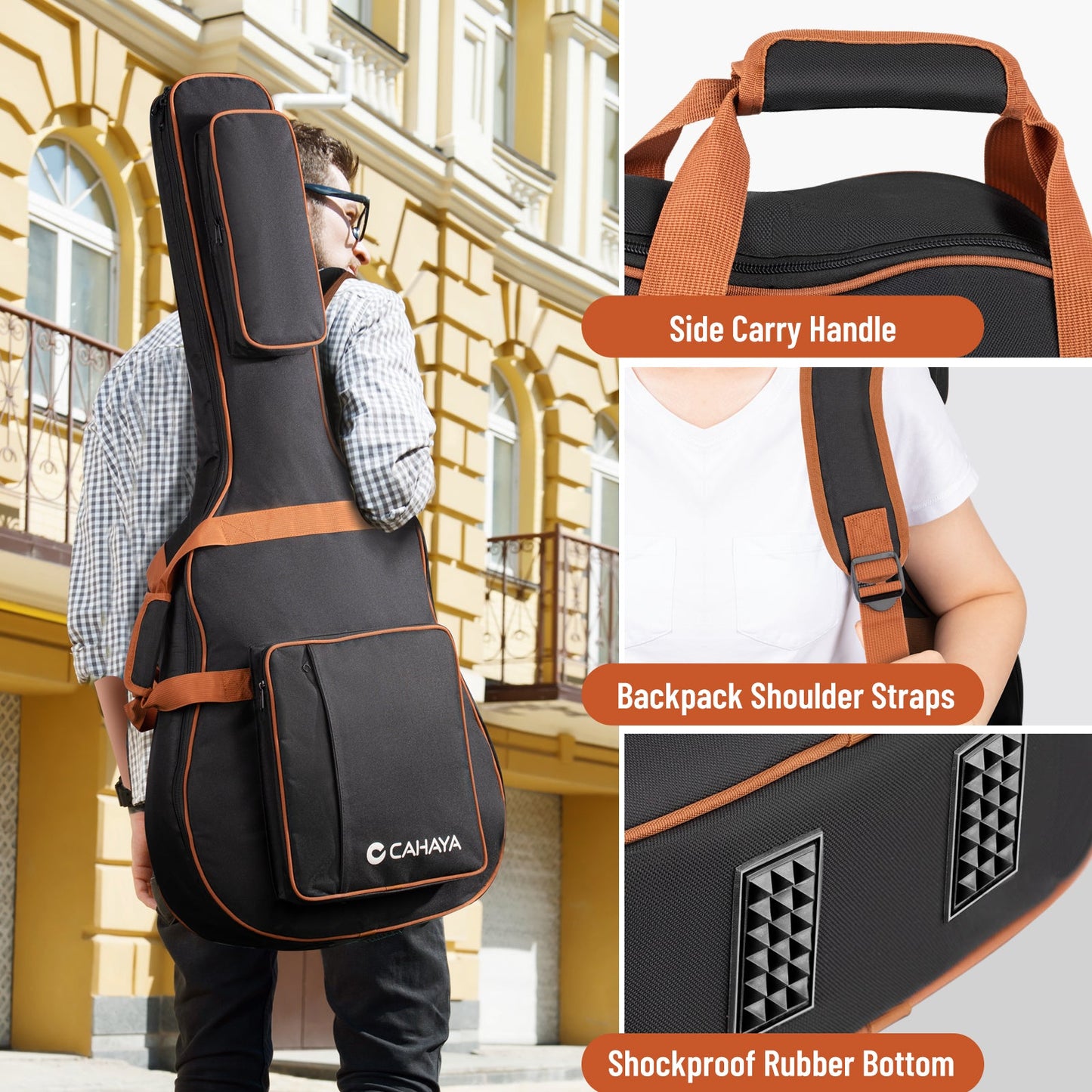 CAHAYA Soft Guitar Bag CY0294