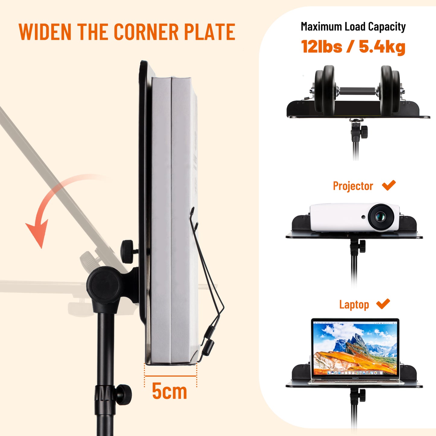 Sheet Music Stand Metal Higher Version CY0304