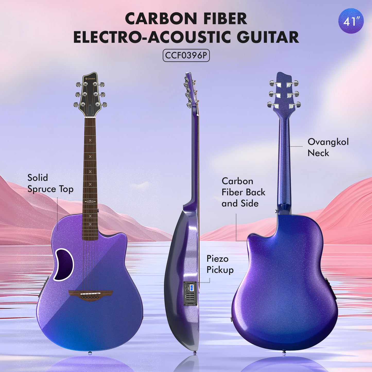 Carbon Fiber Guitar CCF0396