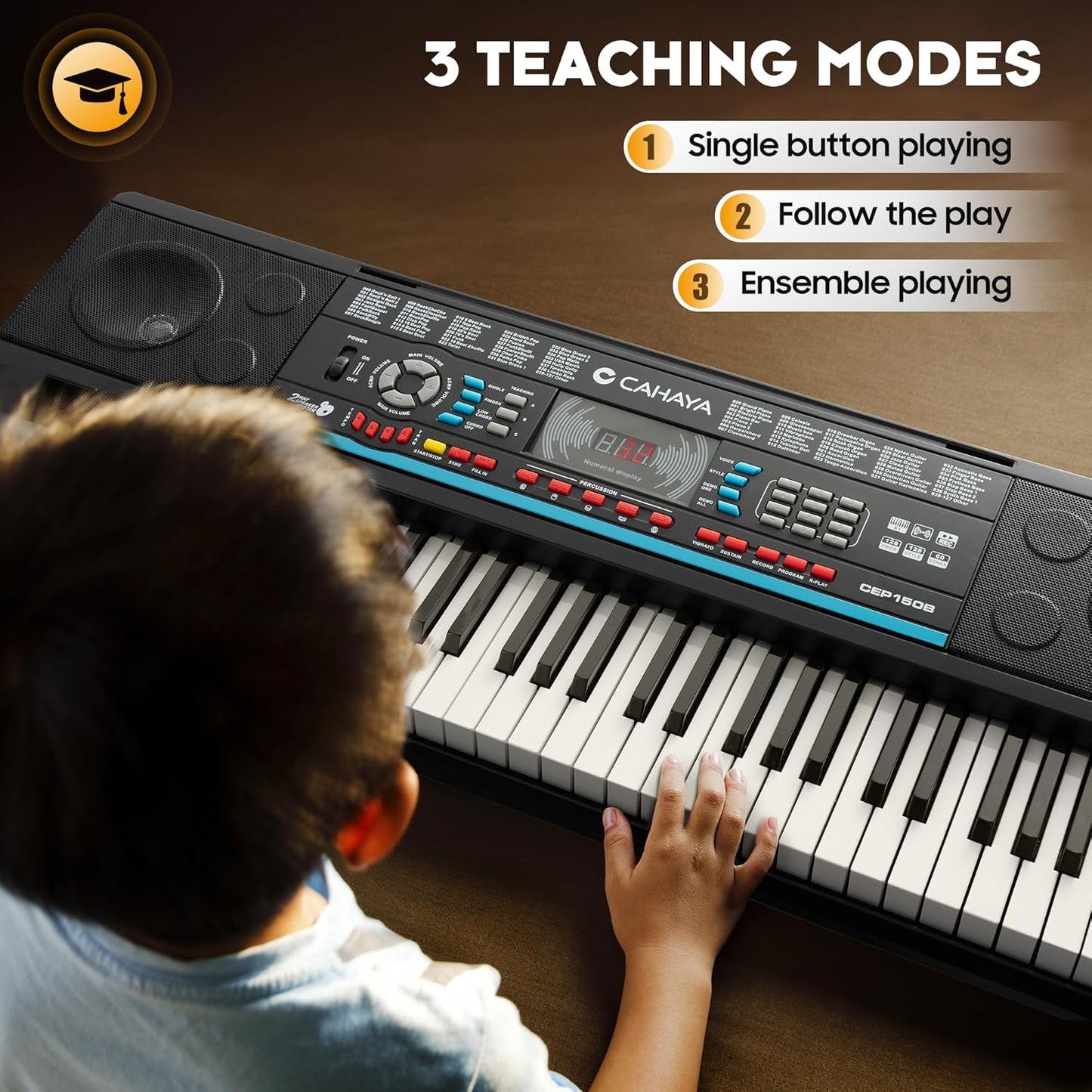 61-Key Electric Piano Set For Beginner