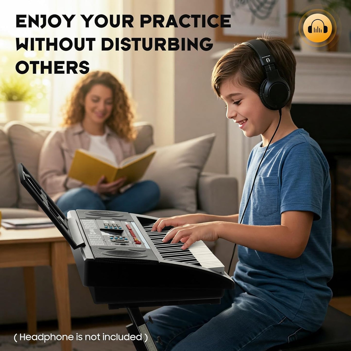 61-Key Electric Piano Set For Beginner