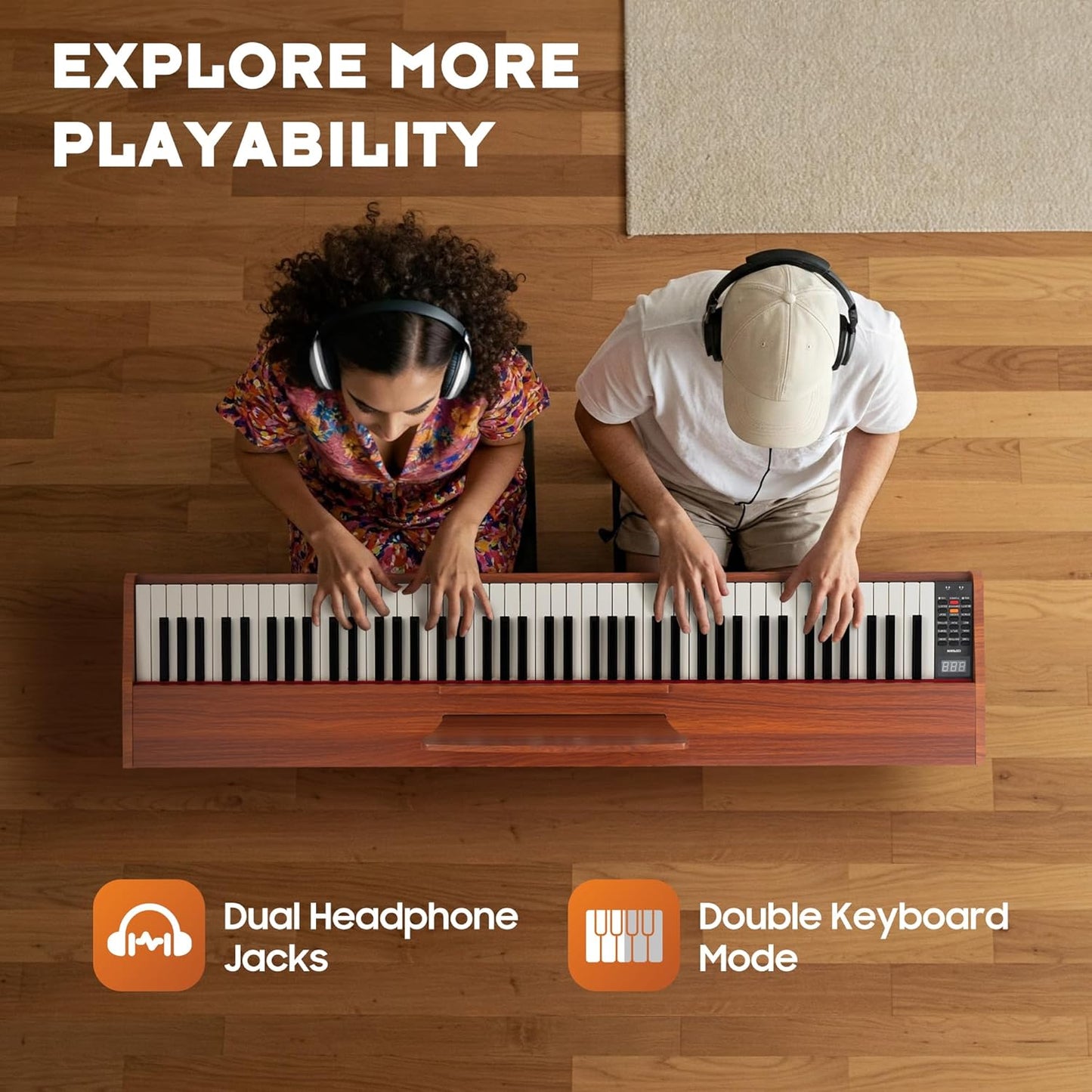 88-Key Full-size Weighted Digital Piano