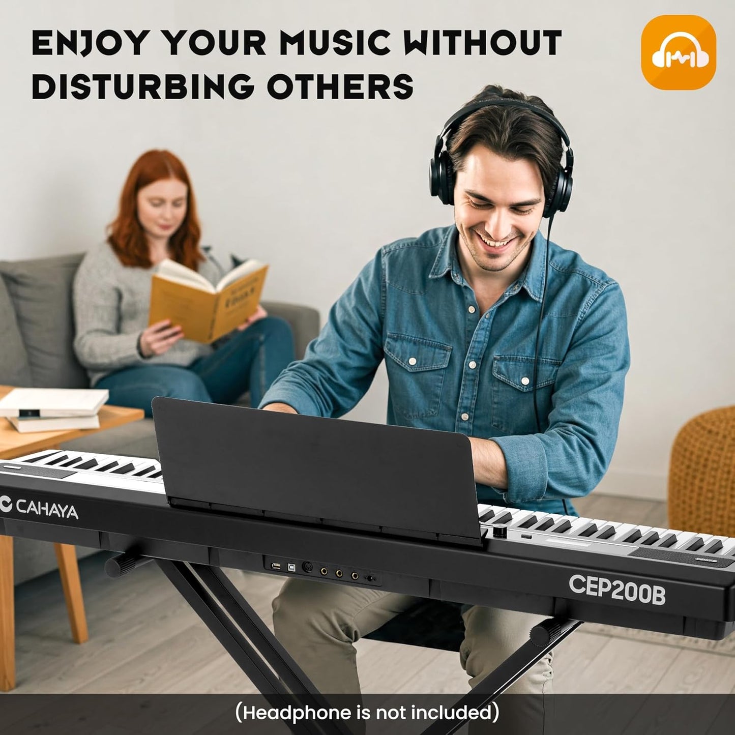 88-Key Semi Weighted Digital Piano Keyboard