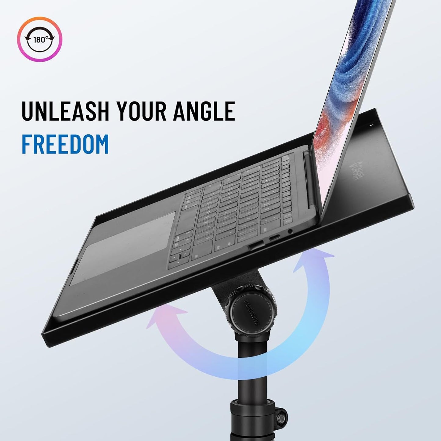 Adjustable Projector Stand Tripod with Casters