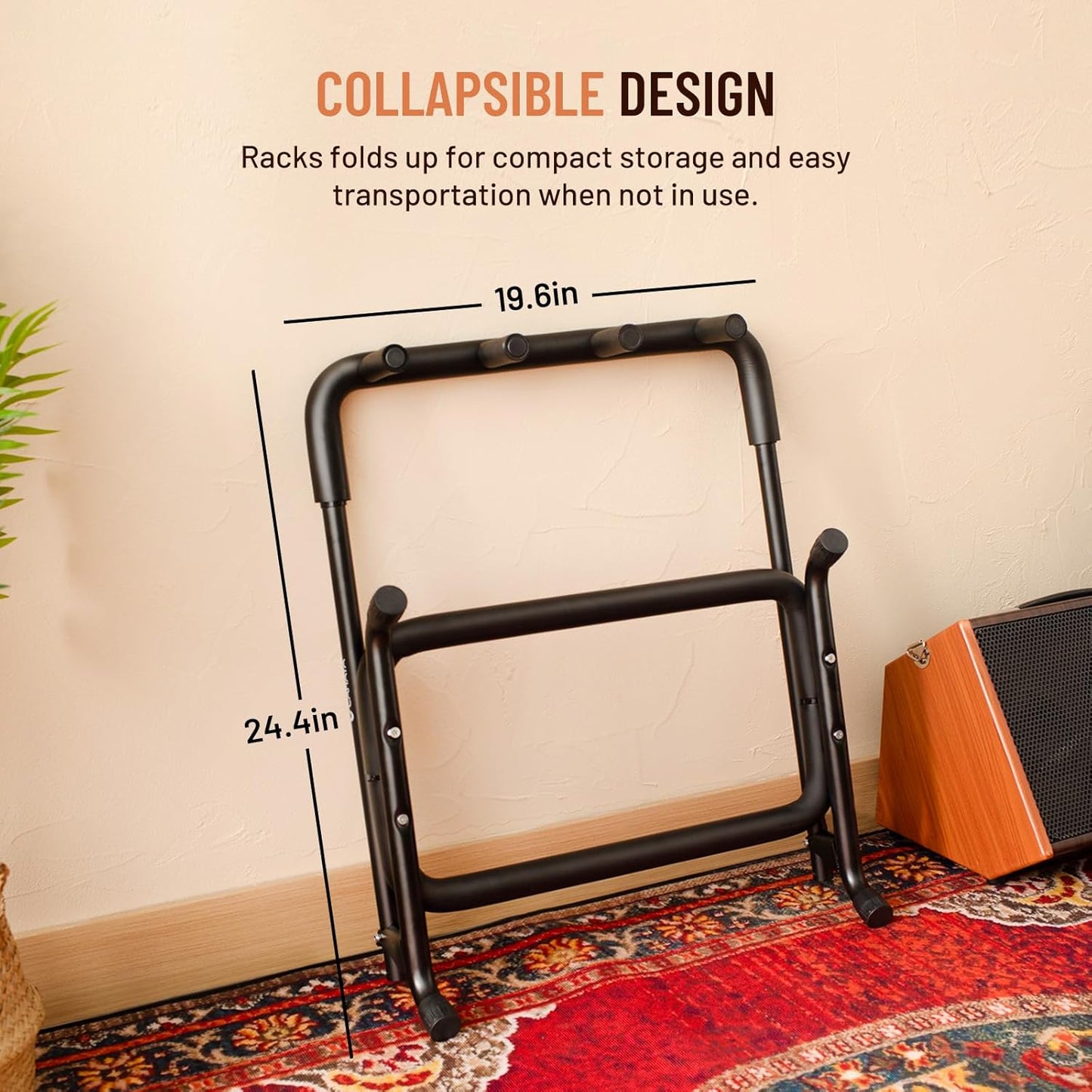 Universal Guitar Display Rack-3 Holder Stand