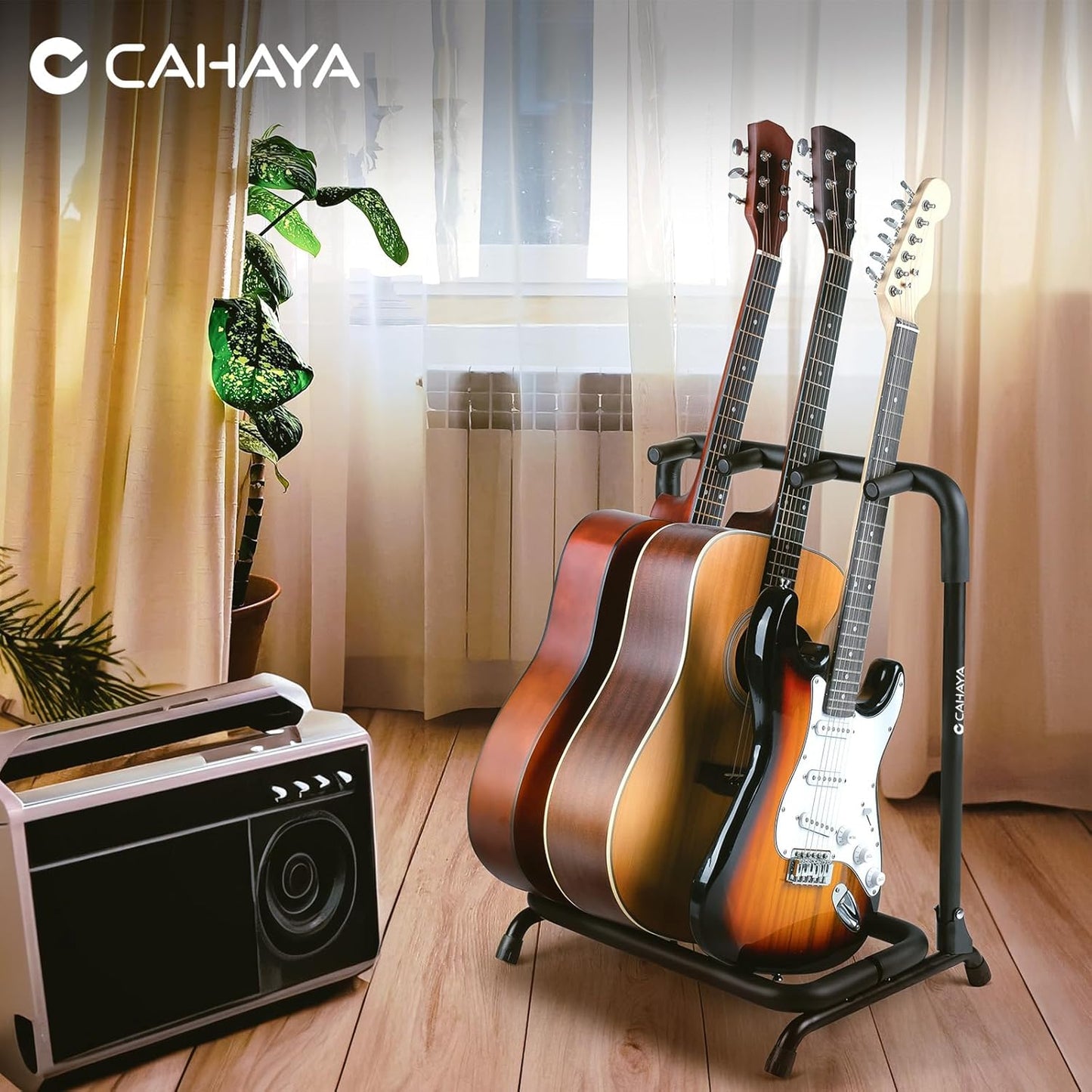 Universal Guitar Display Rack-3 Holder Stand