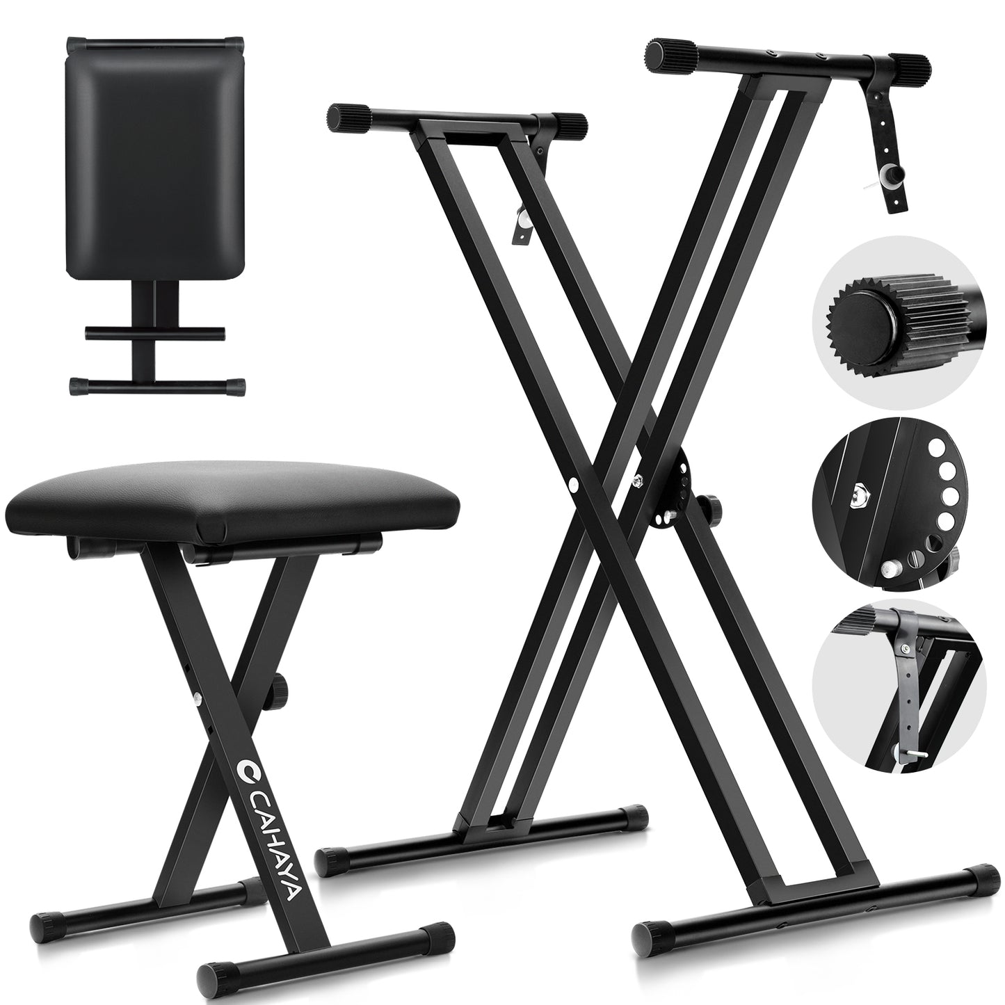 Keyboard Stand and Bench Set