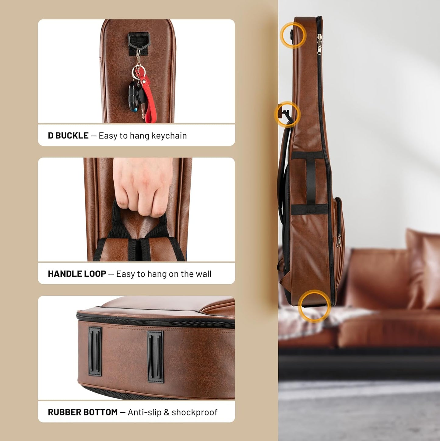 Waterproof Acoustic Guitar Gig Bag