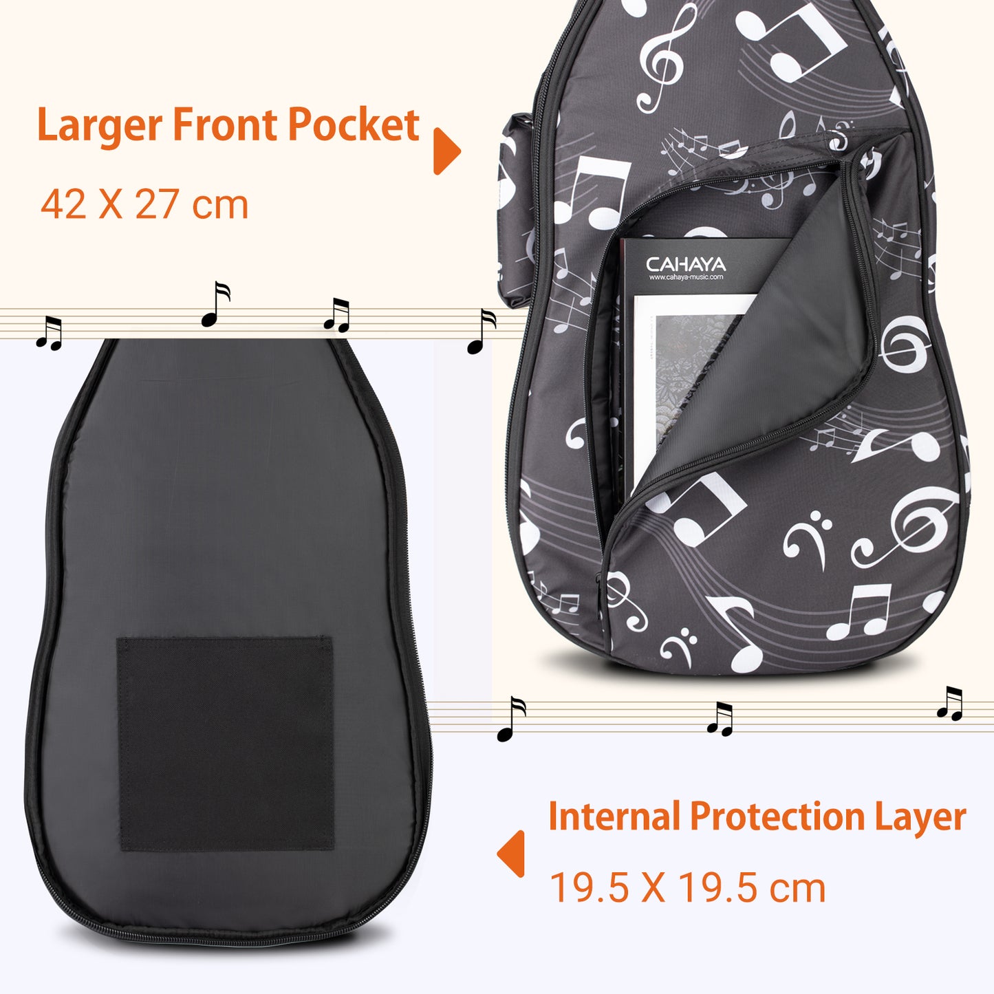 Electirc Guitar Bag 0.3 Inches Thick Printing CY0175
