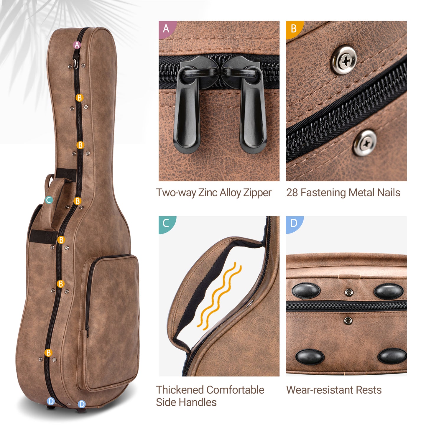 Guitar Case Acoustic Hardshell CY0227