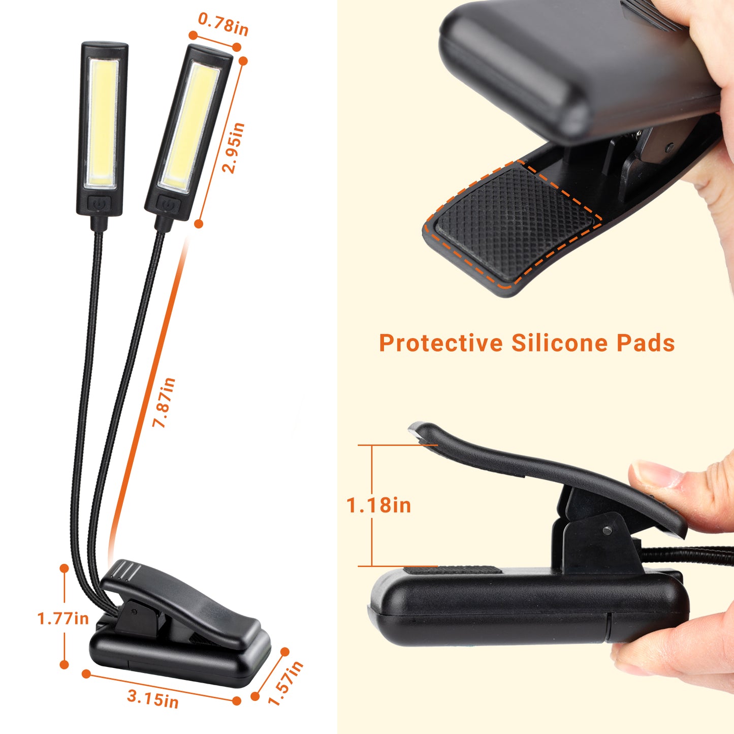 Music Stand Light Clip CY0243