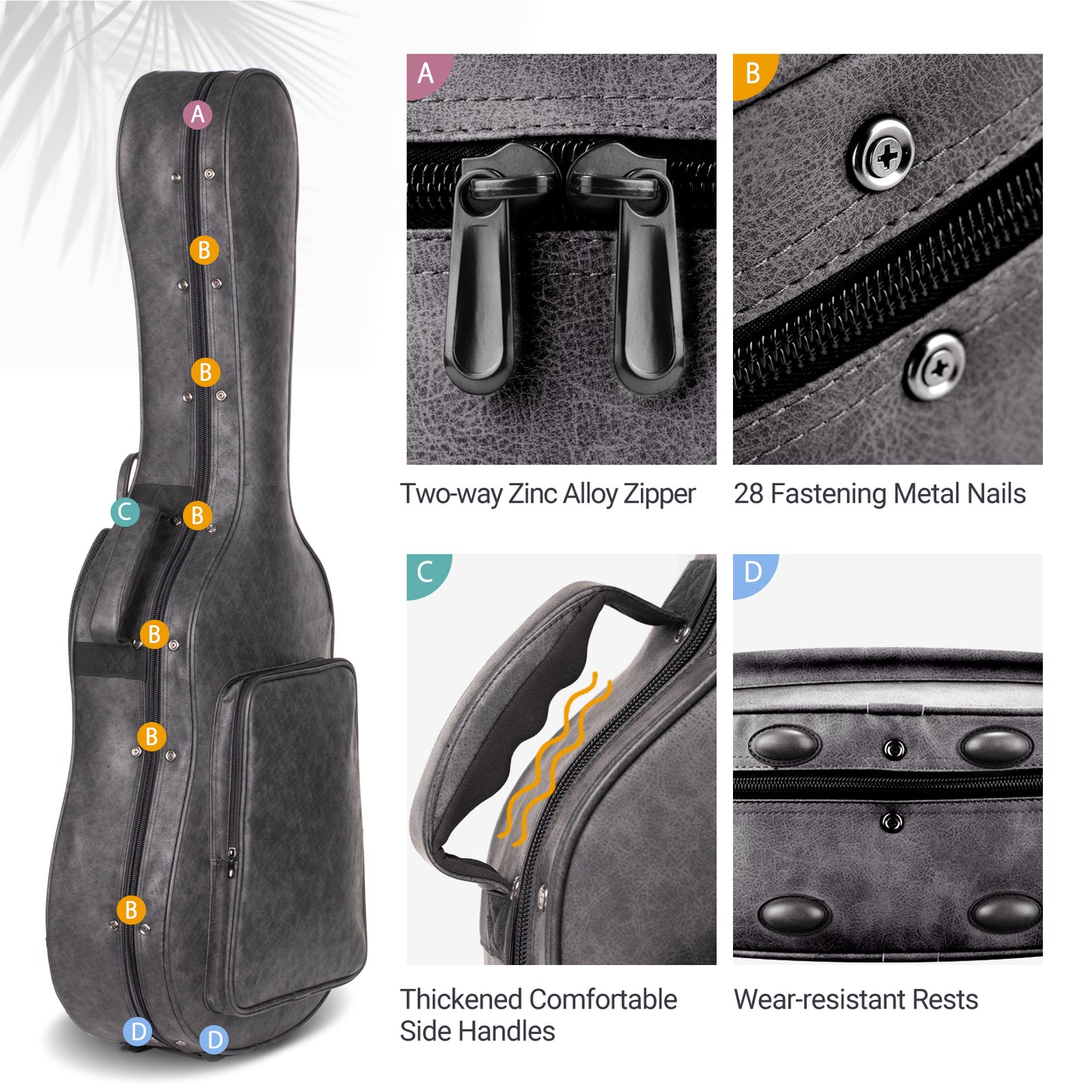 Guitar Case Acoustic Hardshell CY0235