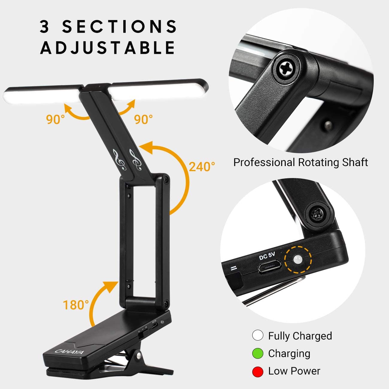 Music Stand Light Clip on LED CY0240
