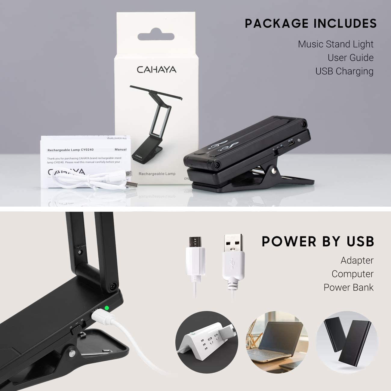 Music Stand Light Clip on LED CY0240