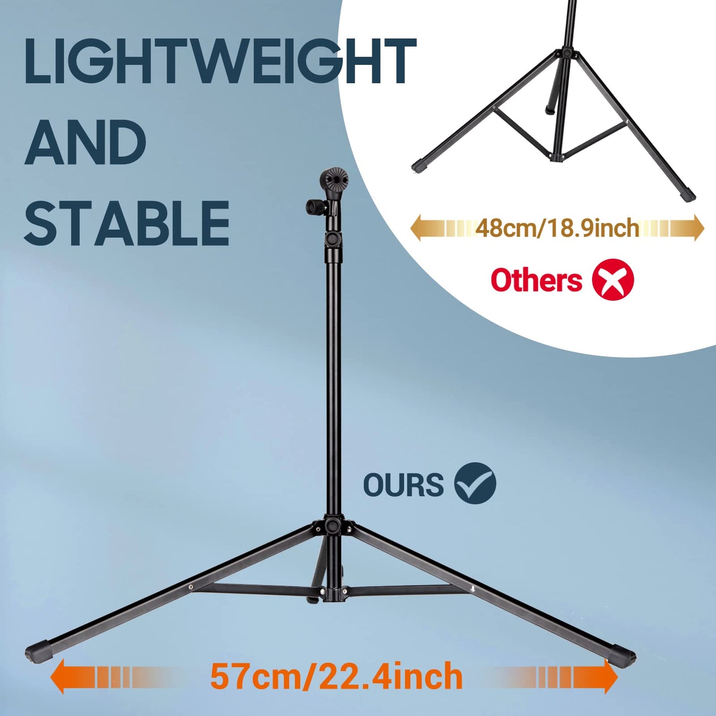 Music Stand + Light Clip CY0204+CY0243
