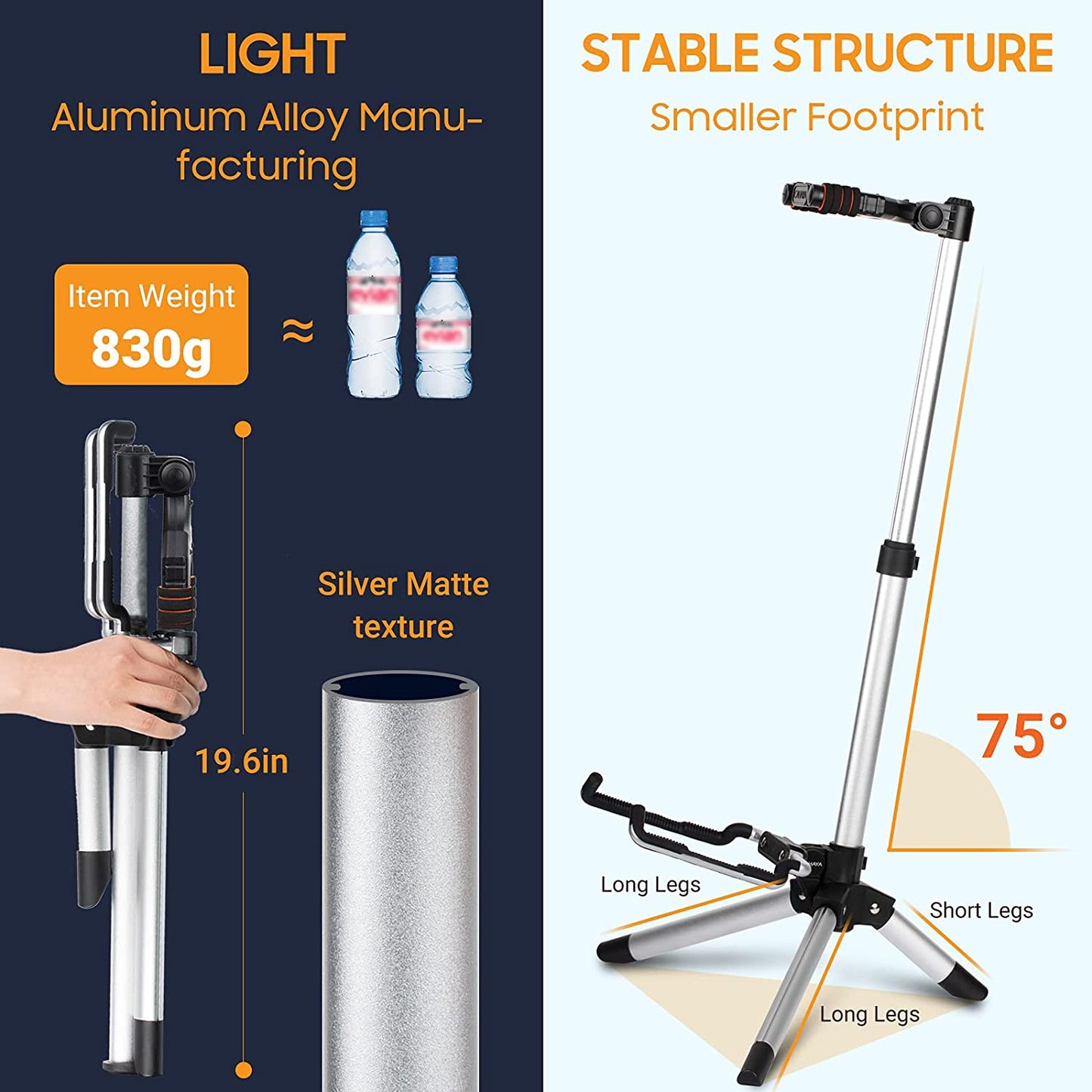 Guitar Stand Aluminum Floor Stand CY0264