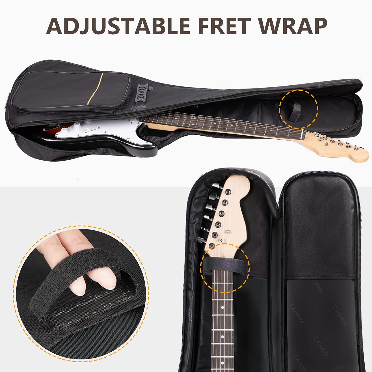 6mm Padded Soft Electric Guitar Bag CY0226
