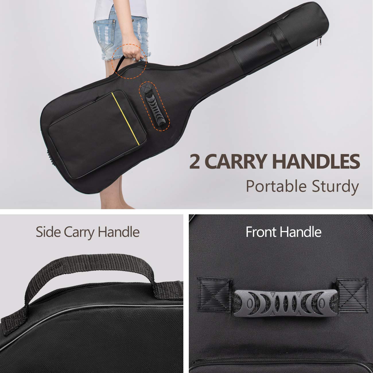 0.3 Inches Thick Padded Soft Bass Bag CY0222