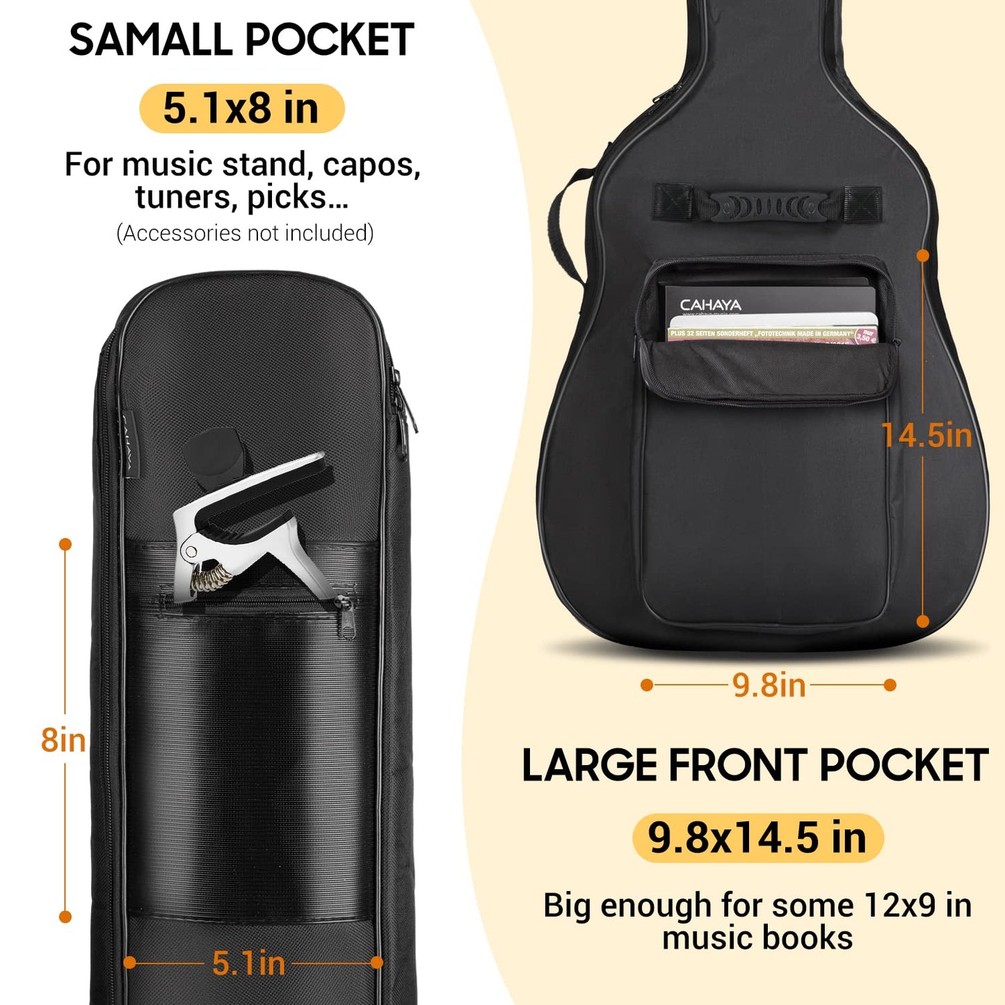 41 Inches Acoustic Guitar Bag CY0152