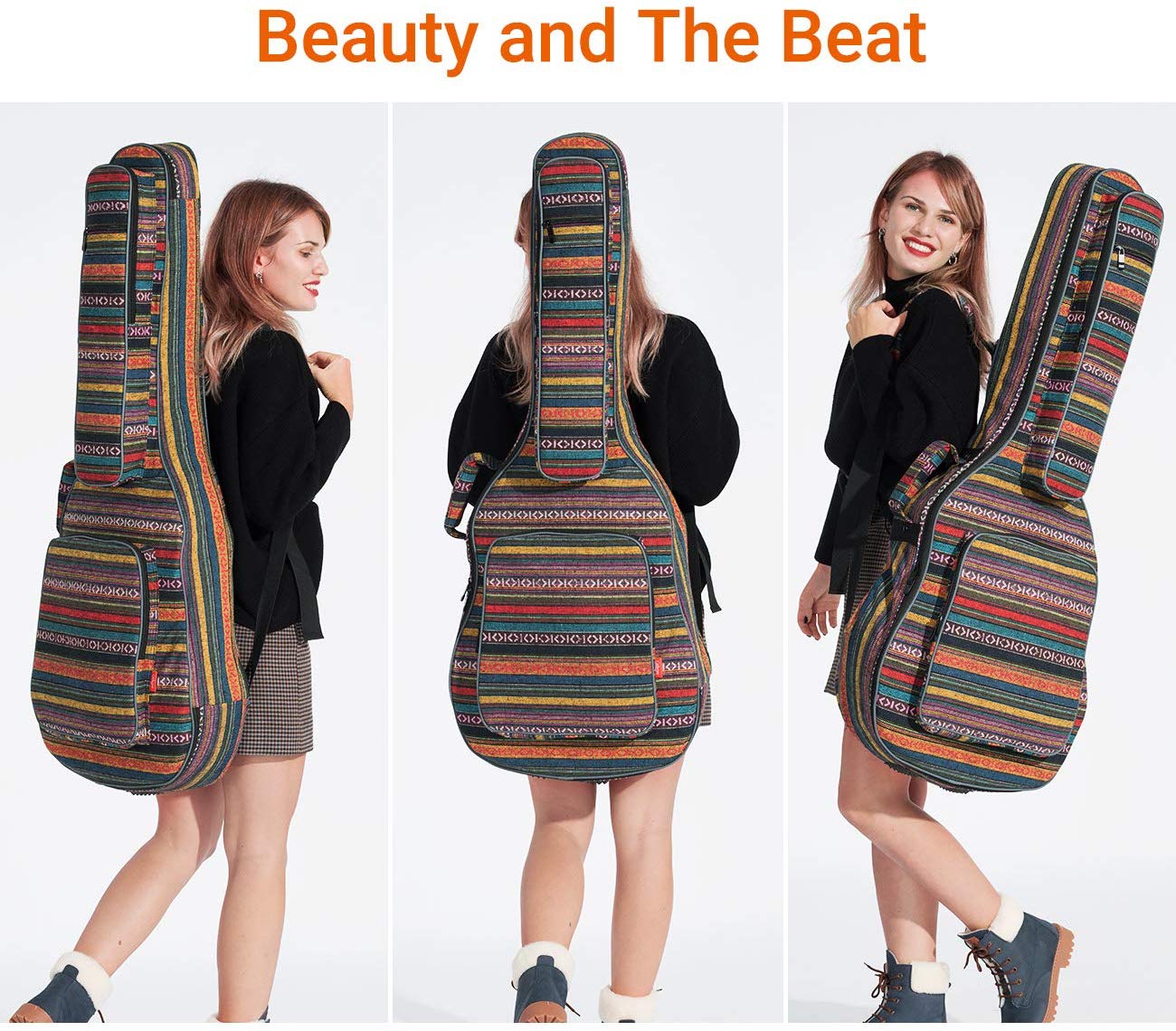 Bohemian Vintage Acoustic Guitar Bag CY0186