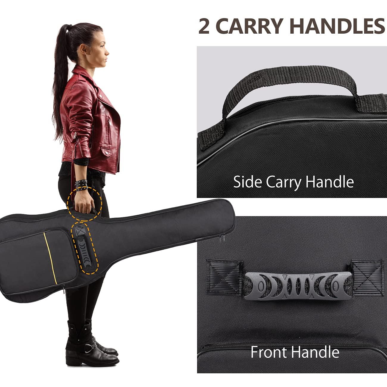 6mm Padded Soft Electric Guitar Bag CY0226