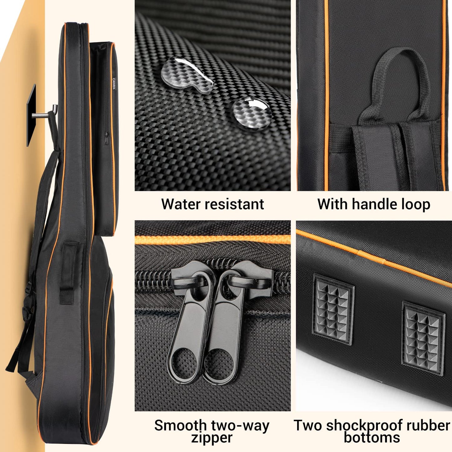 Orange Line Jumbo Guitar Bag CY0285