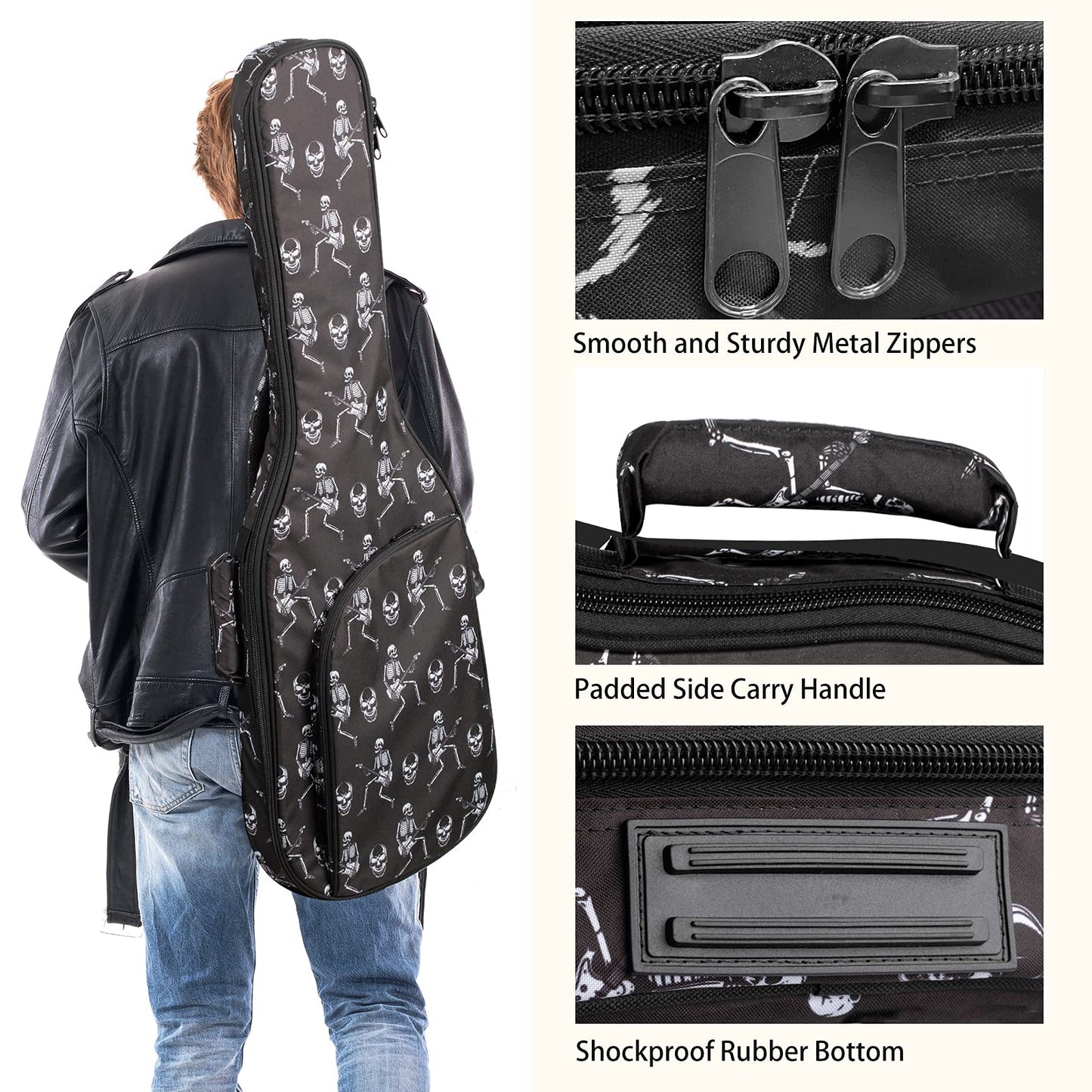 Electirc Guitar Bag 0.3 Inches Thick Printing CY0175