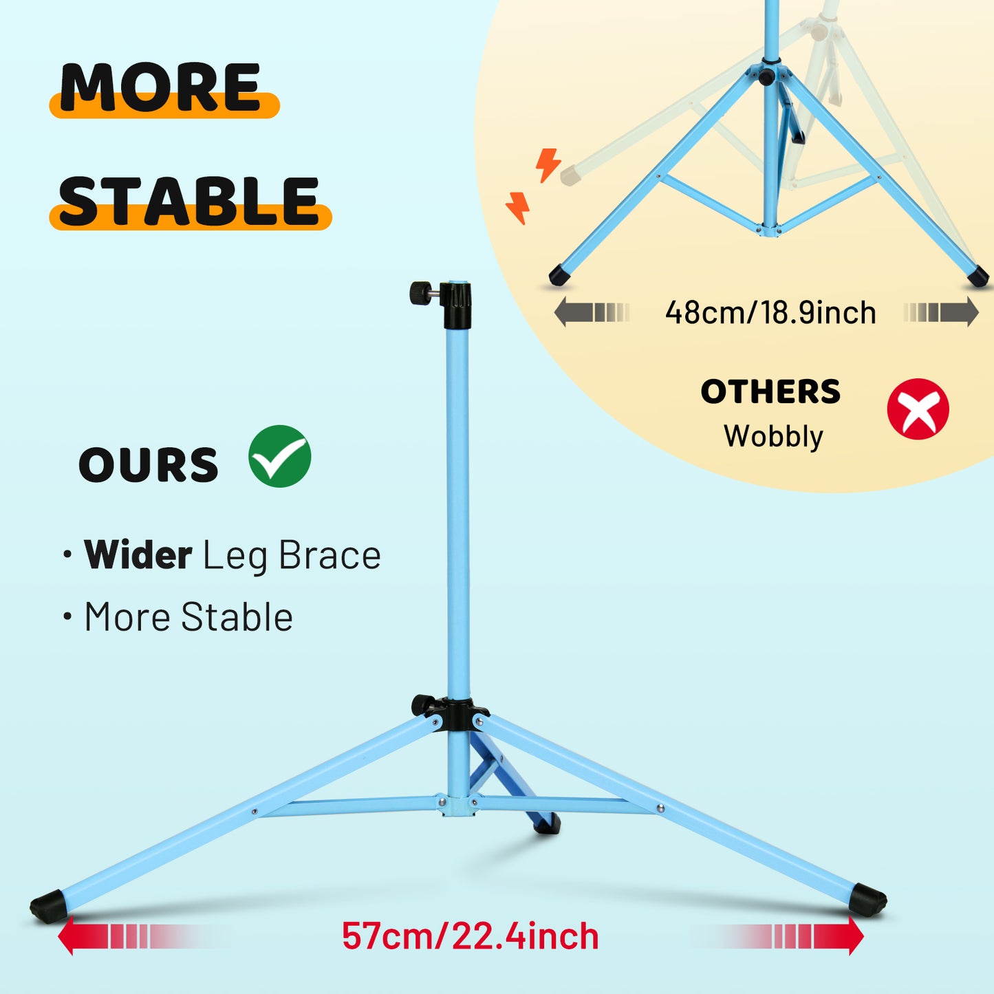 Folding Sheet Music Stand & Desktop Stand CY0204