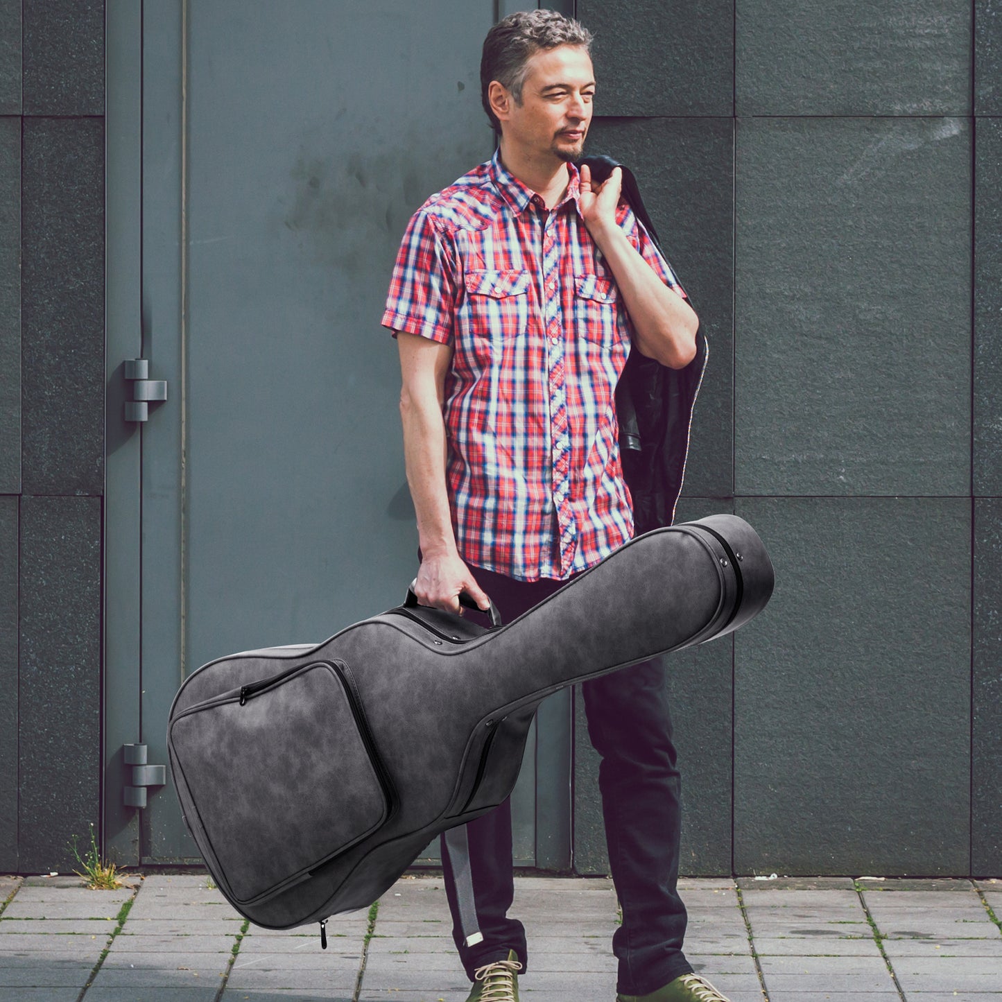 Guitar Case Acoustic Hardshell CY0235