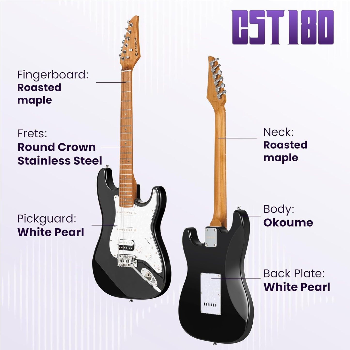 Electric Guitar Set for Beginner CST-180