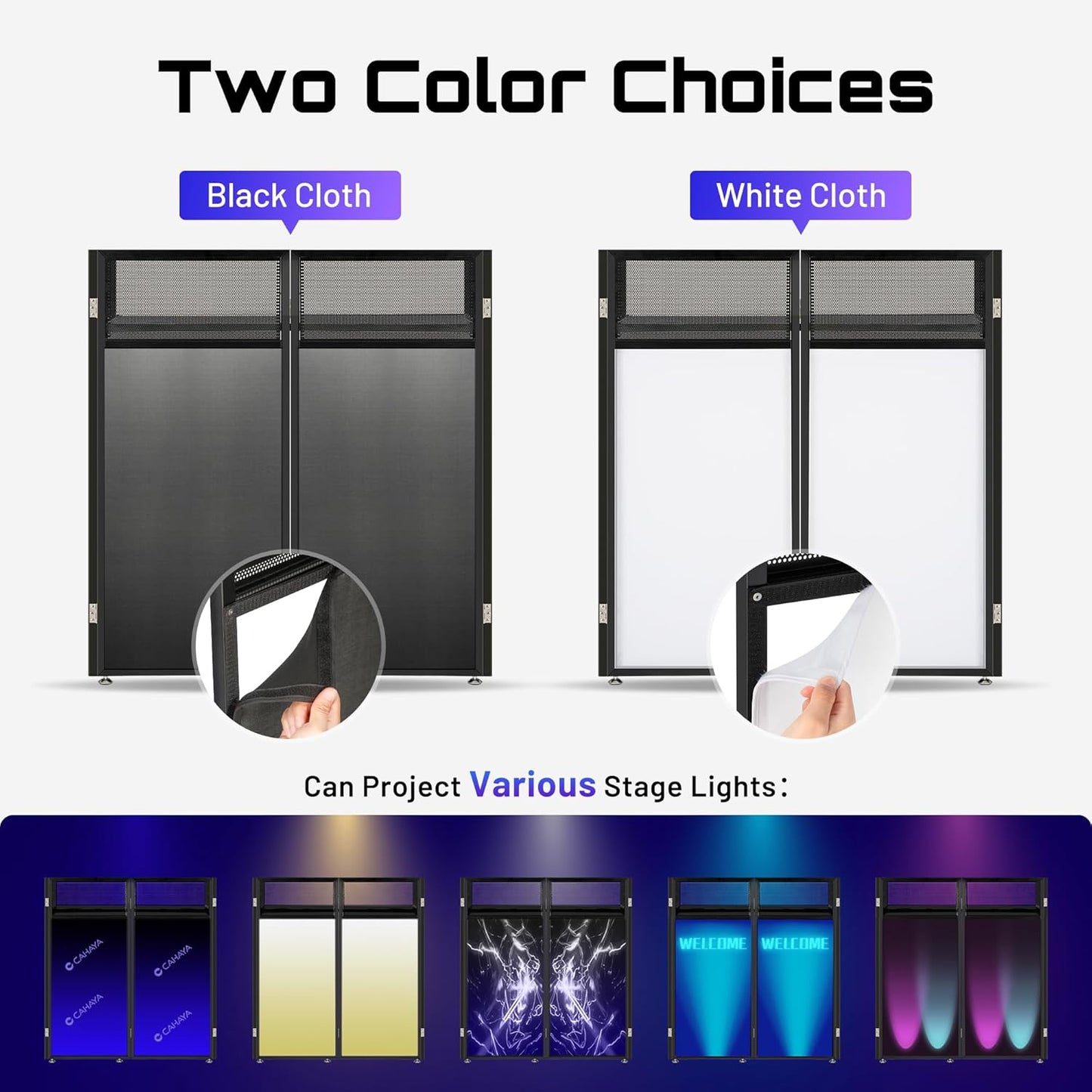 Portable DJ Booth Stand