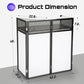 Portable DJ Booth Stand