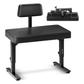 Adjustable Foldable Piano Bench with Backrest