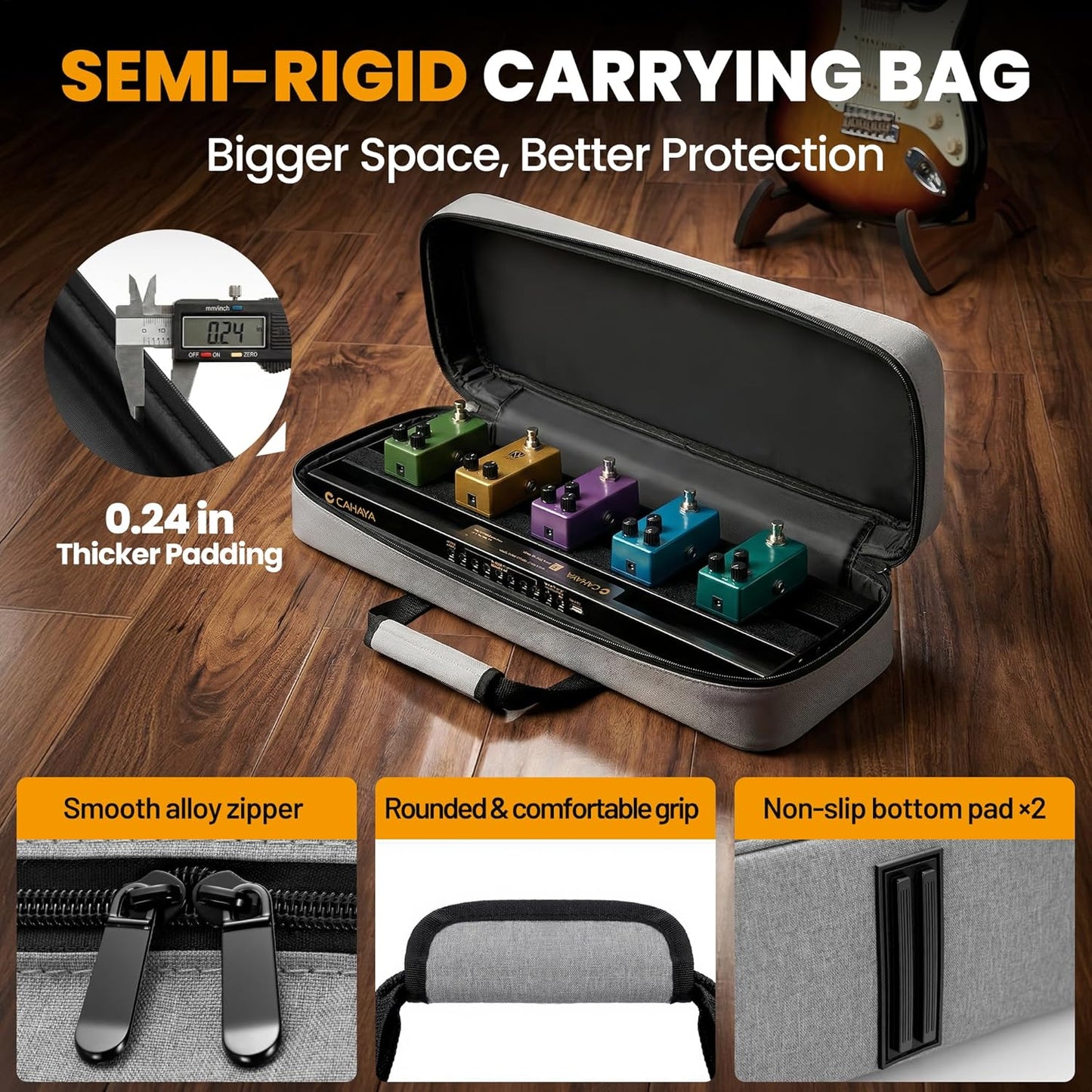 Portable Guitar Pedal Board