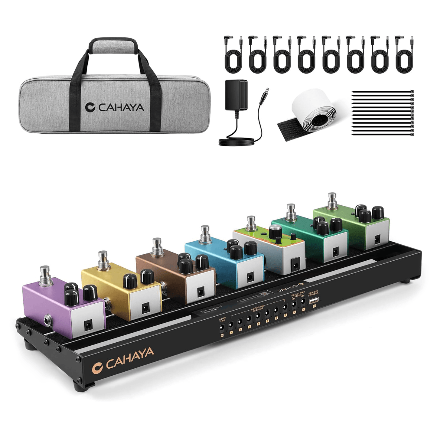 board pedal Portable Guitar Pedal Board – Cahayamusic