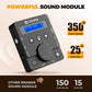 Electric Drum Set for Adults Kids Portable 350 Sounds 25 Kits