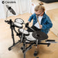Electric Drum Set for Adults Kids Portable 350 Sounds 25 Kits