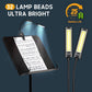Music stand with lamp