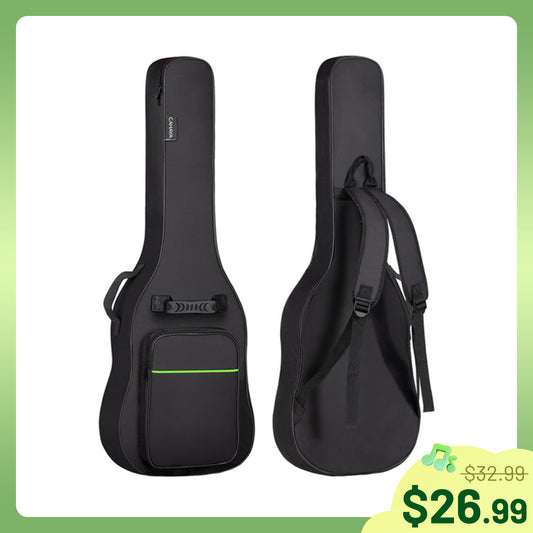 Electric Guitar Bag 0.3 Inches Thick Green CY0293
