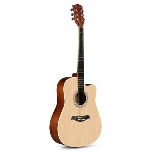 Acoustic Guitar Beginner Kit - 41in Adult Acoustic Guitar Starter Set for Kids Teenager Students