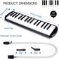 Melodica Double Mouthpieces Tube Sets