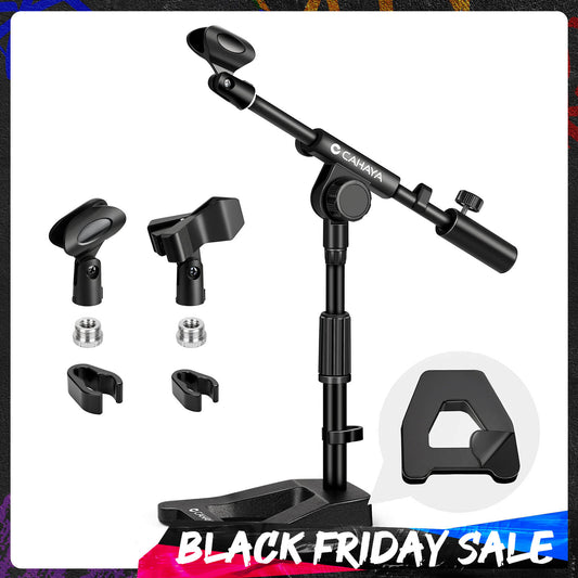 Metal Adjustable Microphone Stand Desktop
