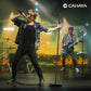 Height-Adjustable Metal Microphone Floor Stand