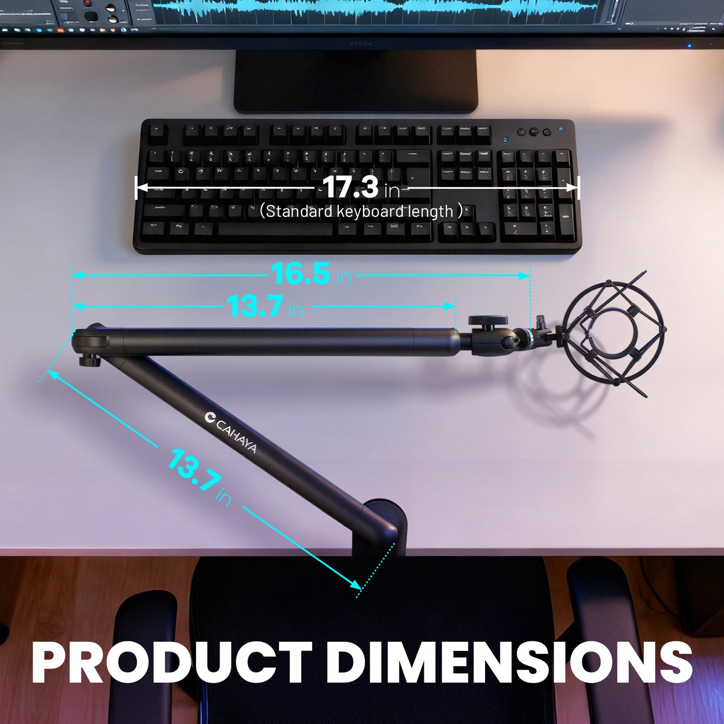 Adjustable Microphone Stand Boom Arm CMC0400