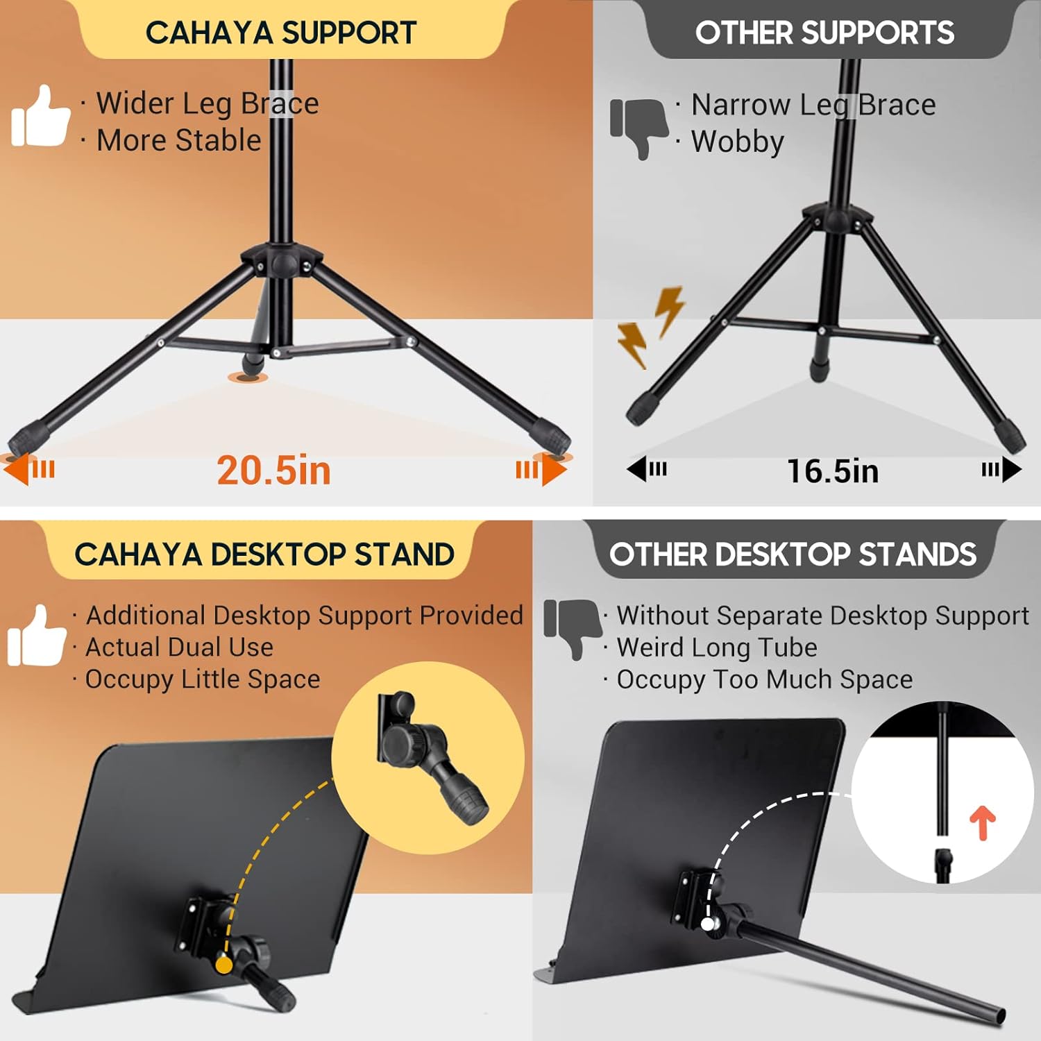 more stable stand