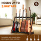 5-Guitar Foldable Wood Stand