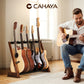 5-Guitar Foldable Wood Stand