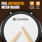 Portable Electronic Drum Kit with Mesh Pads
